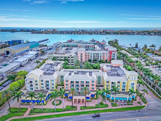 802 W Windward Way Unit 304, Lantana, FL 33462 - bird's eye view of a nearby body of water and apartment complex / building
