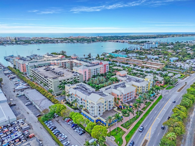 802 W Windward Way Unit 304, Lantana, FL 33462 - view of urban area featuring a large body of water and apartment complex