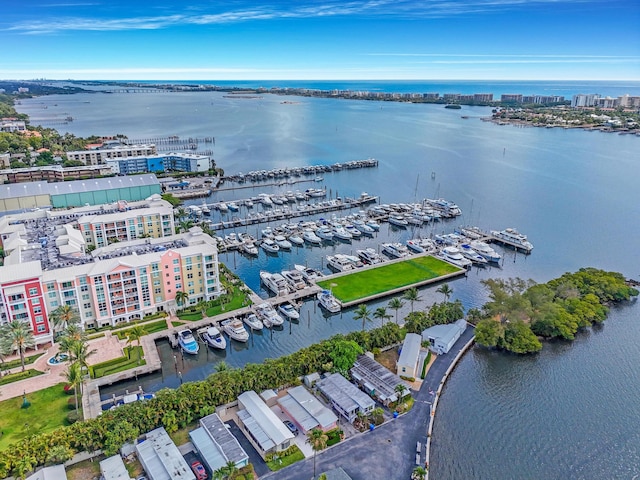 802 W Windward Way Unit 304, Lantana, FL 33462 - view of urban area featuring a marina and a nearby body of water