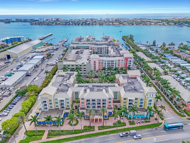 802 W Windward Way Unit 304, Lantana, FL 33462 - view of urban area with a nearby body of water and apartment complex / building