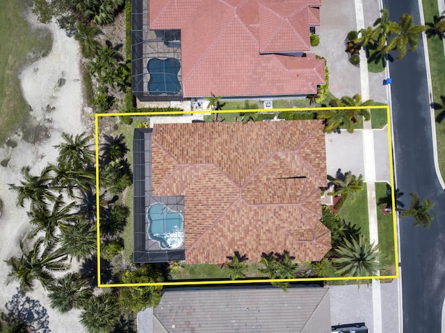 1815 Waldorf Dr, Royal Palm Beach, FL 33411 - view of property location featuring a pool area and property boundaries highlighted