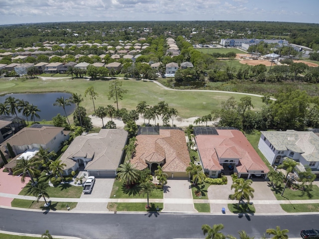 1815 Waldorf Dr, Royal Palm Beach, FL 33411 - aerial view of residential area with a golf club and a large body of water