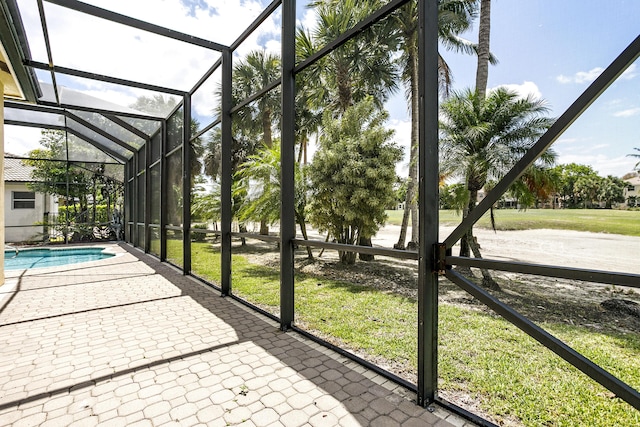 1815 Waldorf Dr, Royal Palm Beach, FL 33411 - view of unfurnished sunroom