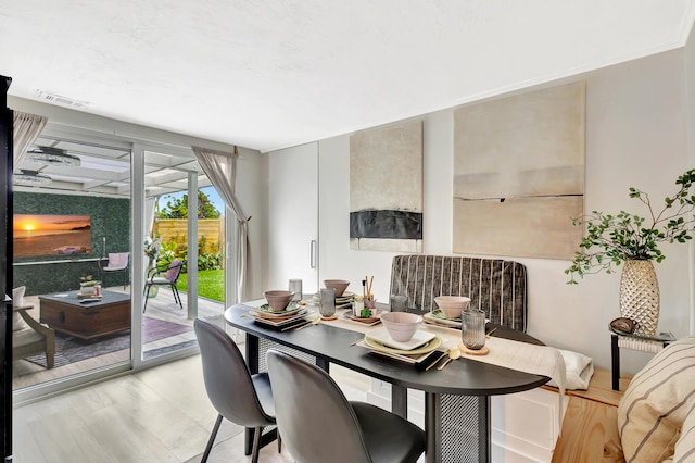 115 W 31st Ct, Riviera Beach, FL 33404 - dining area with visible vents