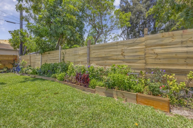 115 W 31st Ct, Riviera Beach, FL 33404 - view of yard featuring a fenced backyard