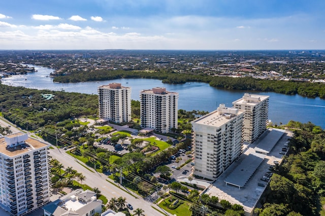 2121 N Ocean Blvd Unit 1707E, Boca Raton, FL 33431 - view of urban area featuring a large body of water