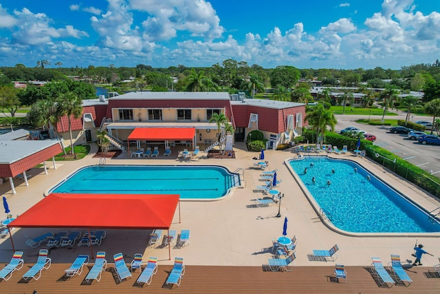 view of community pool
