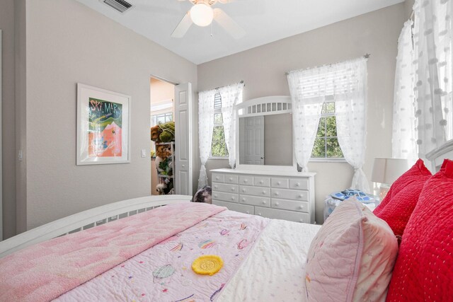 111 Tullamore Ave, Jupiter, FL 33458 - bedroom with ceiling fan