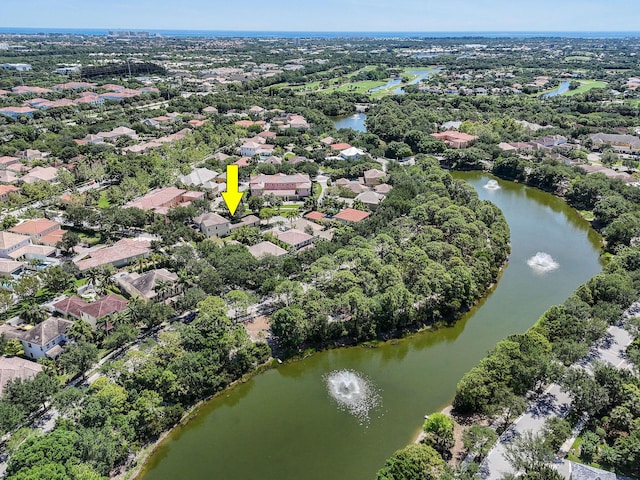 111 Tullamore Ave, Jupiter, FL 33458 - view of property location featuring a large body of water and nearby suburban area