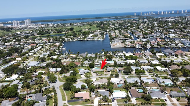 764 Westwind Dr, North Palm Beach, FL 33408 - view of property location with a nearby body of water and nearby suburban area