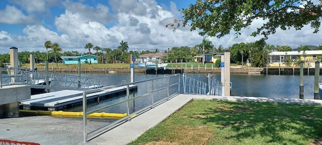 764 Westwind Dr, North Palm Beach, FL 33408 - dock with a water view