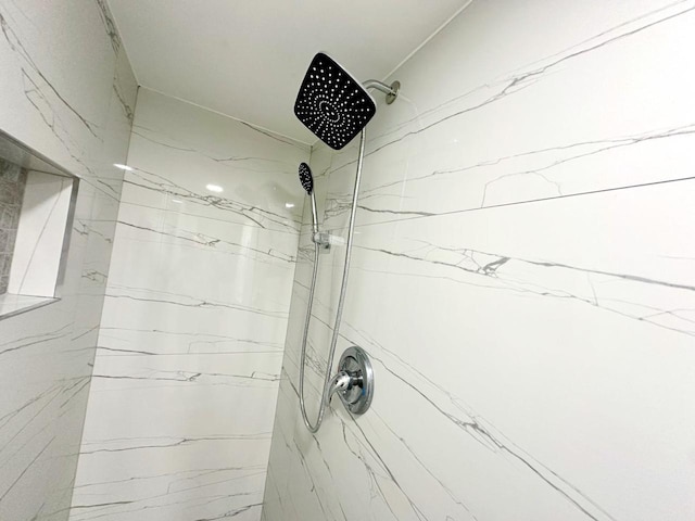 9235 SW 8th St Unit 402, Boca Raton, FL 33428 - bathroom view of a marble finish shower
