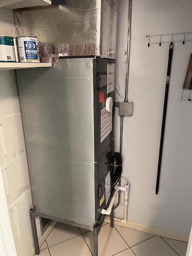 view of utility room