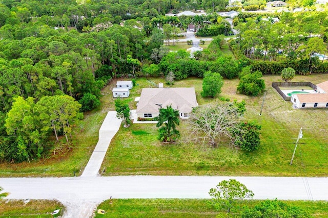 view of subject property