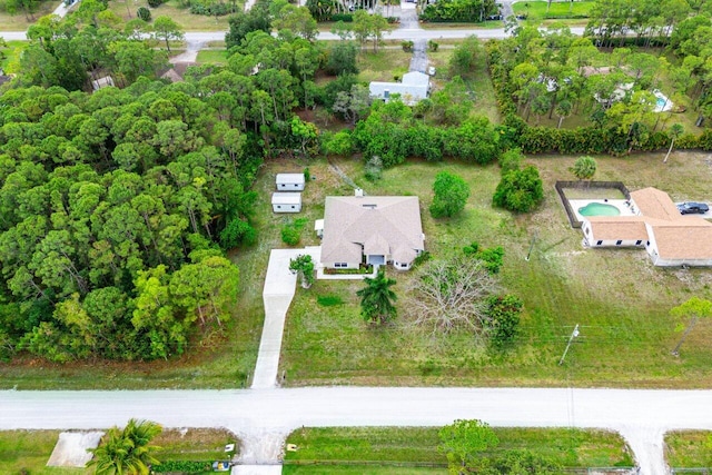 aerial view of property's location