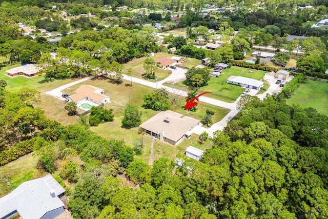 view of property location with nearby suburban area