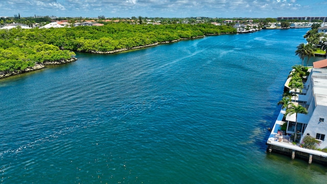 1100 Russell Dr, Highland Beach, FL 33487 - drone / aerial view of a nearby body of water