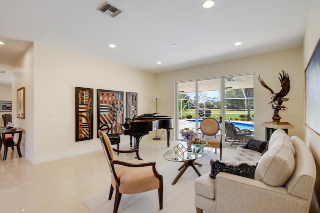 391 Glenbrook Dr, Atlantis, FL 33462 - living room with recessed lighting and baseboards
