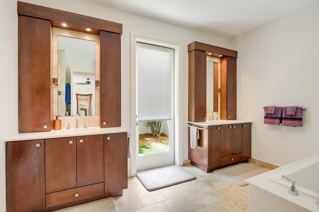 391 Glenbrook Dr, Atlantis, FL 33462 - full bath featuring vanity and a tub