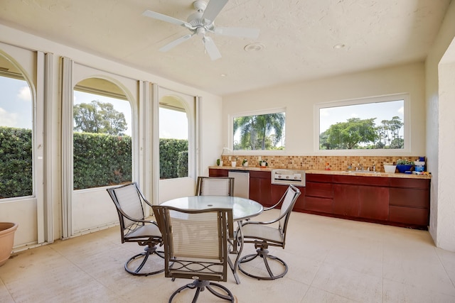 391 Glenbrook Dr, Atlantis, FL 33462 - sunroom / solarium featuring a sink