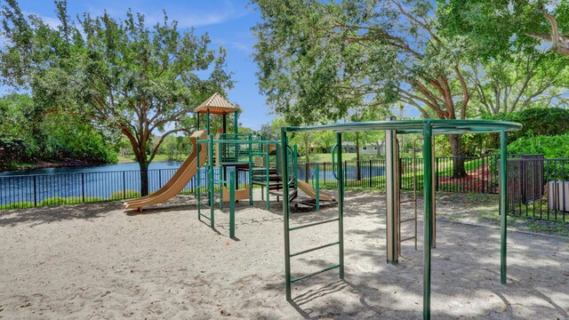 2708 NW 26th Cir, Boca Raton, FL 33431 - community playground with fence and a water view