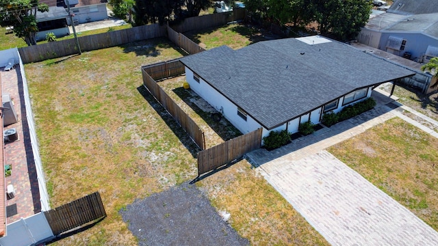 view of subject property