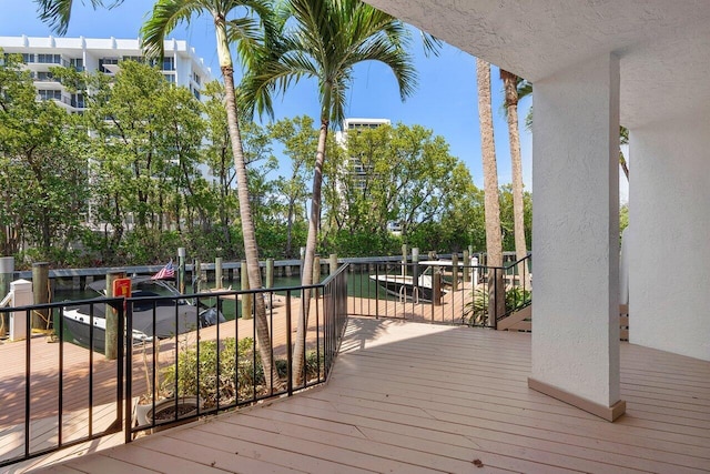 4401 N Ocean Blvd Unit 12, Boca Raton, FL 33431 - view of wooden terrace