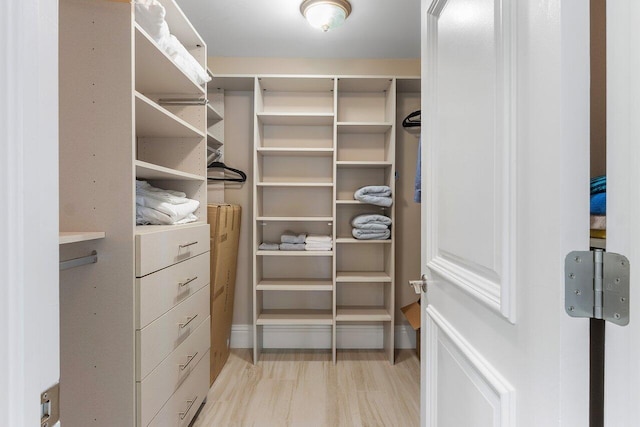4401 N Ocean Blvd Unit 12, Boca Raton, FL 33431 - spacious closet featuring light wood-type flooring