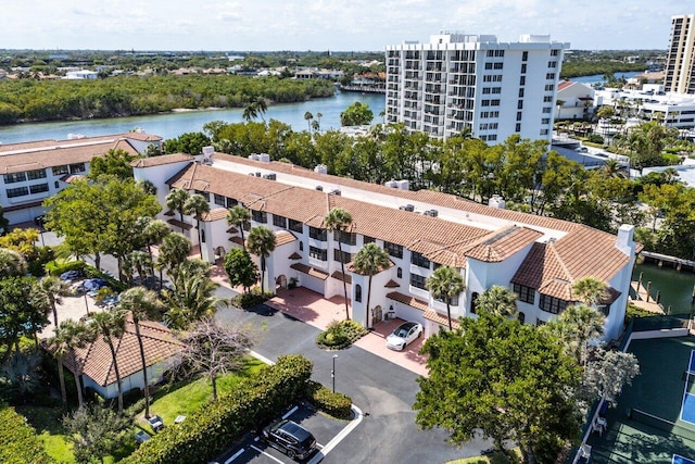 4401 N Ocean Blvd Unit 12, Boca Raton, FL 33431 - drone / aerial view of a nearby body of water and apartment complex