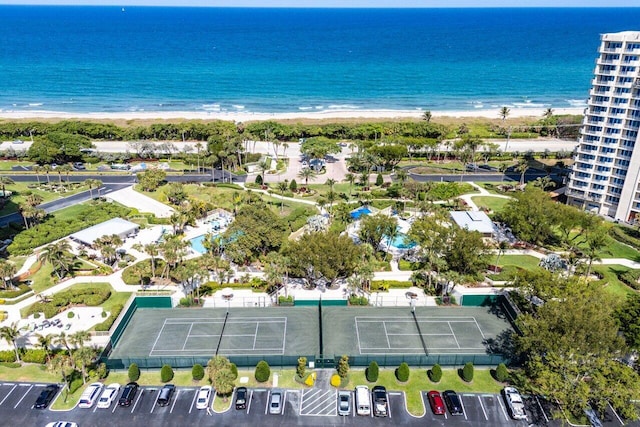 4401 N Ocean Blvd Unit 12, Boca Raton, FL 33431 - aerial view of property and surrounding area with unending shoreline