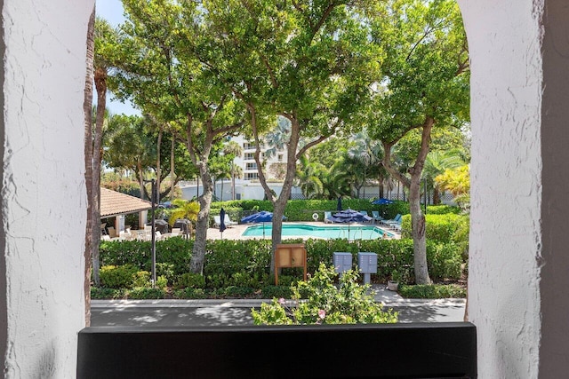4401 N Ocean Blvd Unit 12, Boca Raton, FL 33431 - balcony with view of pool area