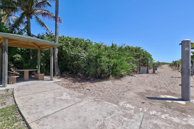 1500 Mariner Bay Blvd Unit 1500, Fort Pierce, FL 34949 - view of yard with a gazebo and a patio