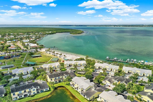 1500 Mariner Bay Blvd Unit 1500, Fort Pierce, FL 34949 - aerial overview of property's location featuring a nearby body of water and nearby suburban area
