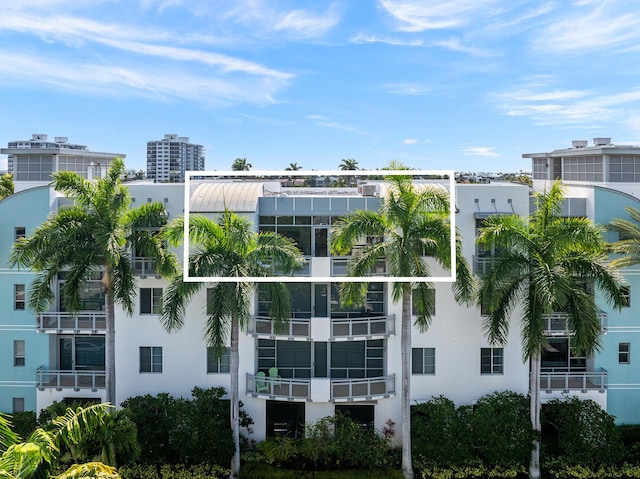 view of property