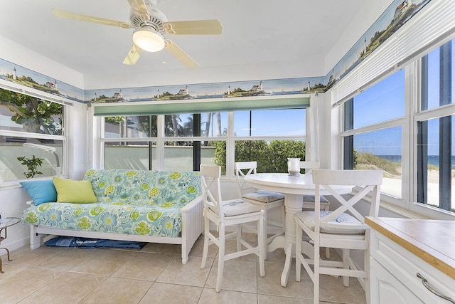 1470 S Ocean Blvd Unit 1201, Lauderdale By The Sea, FL 33062 - sunroom featuring healthy amount of natural light