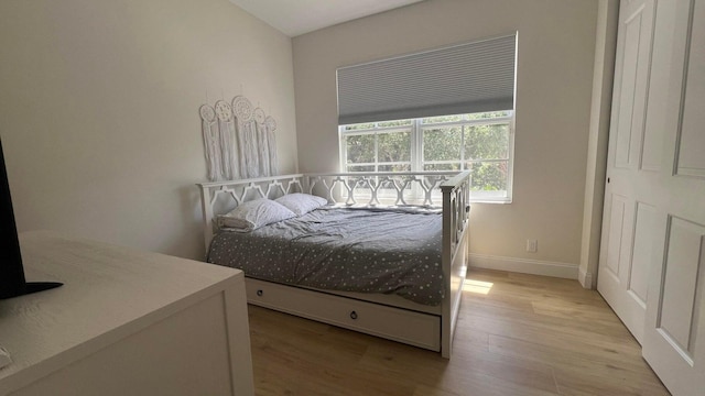 203 Evergrene Pkwy, Palm Beach Gardens, FL 33410 - bedroom featuring wood finished floors and baseboards
