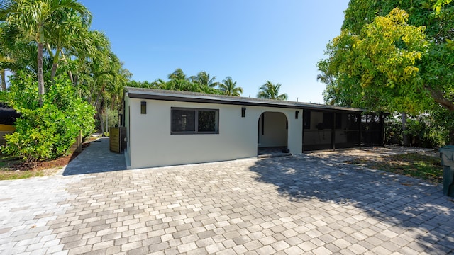 387 Enfield St, Boca Raton, FL 33487 - view of front of house with stucco siding