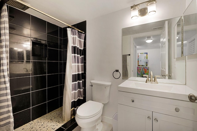 320 Norwood Ter Unit N114, Boca Raton, FL 33431 - full bath with a tile shower, toilet, and vanity