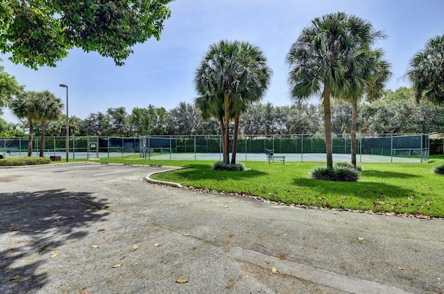 320 Norwood Ter Unit N114, Boca Raton, FL 33431 - view of community with a tennis court