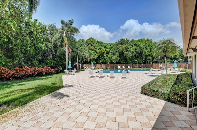 320 Norwood Ter Unit N114, Boca Raton, FL 33431 - community pool featuring a patio
