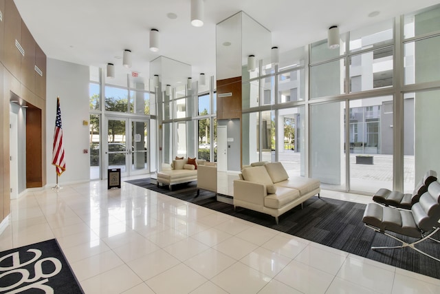 300 S Australian Ave Unit 801, West Palm Beach, FL 33401 - lobby with a high ceiling
