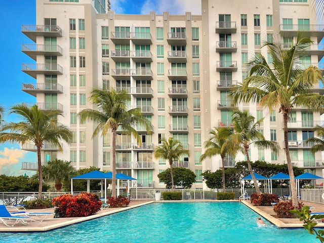 300 S Australian Ave Unit 801, West Palm Beach, FL 33401 - community pool featuring fence