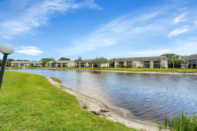 water view featuring nearby suburban area
