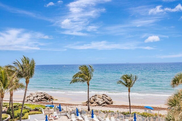 water view with local beach