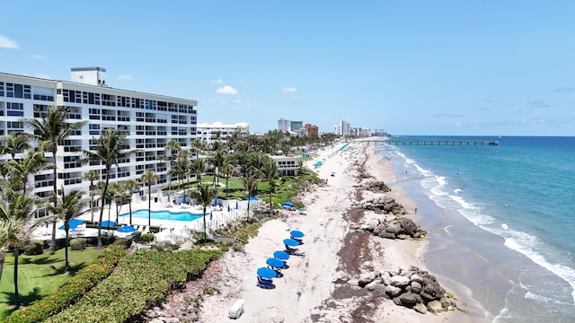 water view with nearby beach
