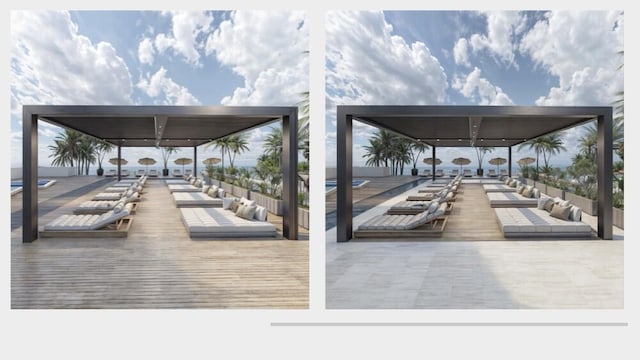 surrounding community featuring outdoor lounge area