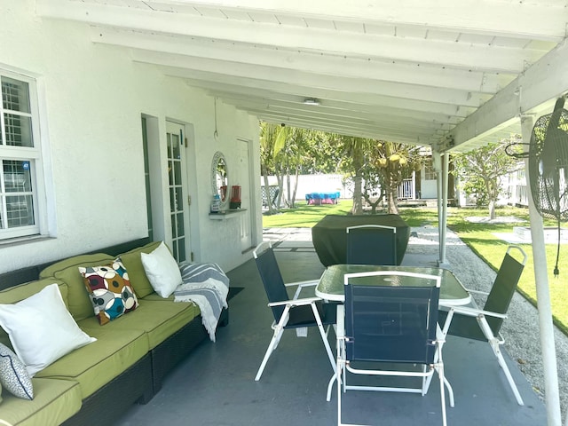 1119 S Ridge St, Lake Worth, FL 33460 - view of patio with outdoor dining space