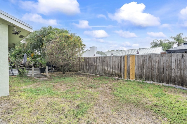 view of yard