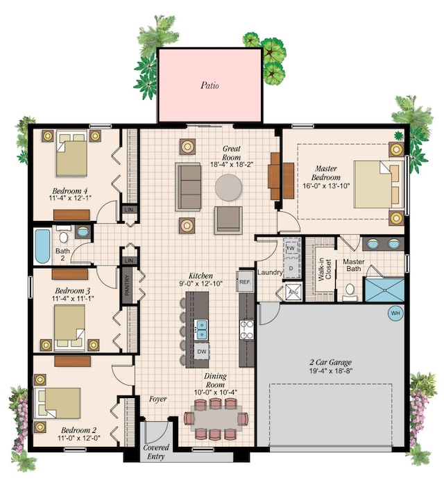 floor plan / room layout