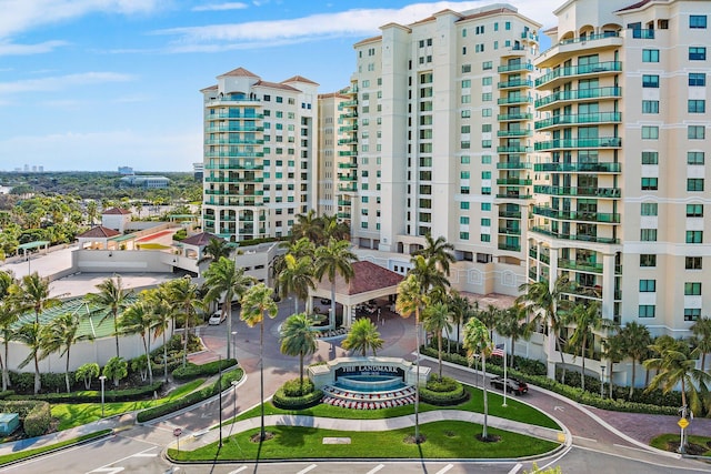 3610 Gardens Pkwy Unit 403A, Palm Beach Gardens, FL 33410 - view of building exterior with a view of city